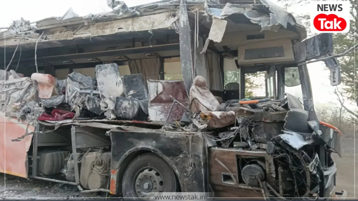 Hanumangarh Bus Truck Accident