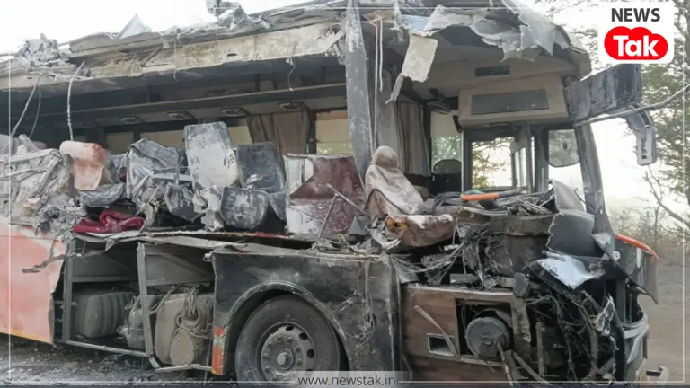 राजस्थान में भीषण सड़क हादसा, बस और ट्रक की टक्कर में 5 की मौत, कई घायल हालत गंभीर Hanumangarh Bus Truck Accident