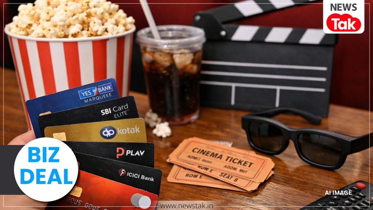 BIZ DEAL: महंगी मूवी टिकटों से हैं परेशान? ये क्रेडिट कार्ड्स दिलाएंगे 'Buy 1 Get 1' और 50% तक की छूट BIZ DEAL