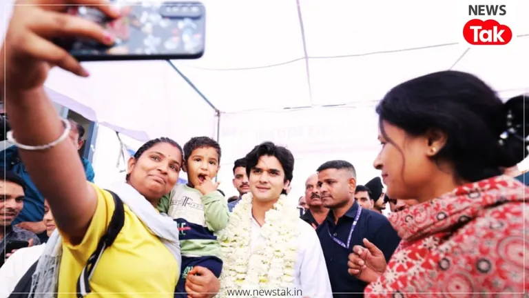 शिवपुरी के जांच शिविर में पहुंचे महानआर्यमन सिंधिया ने जाना मरीजों का हाल NewsTak