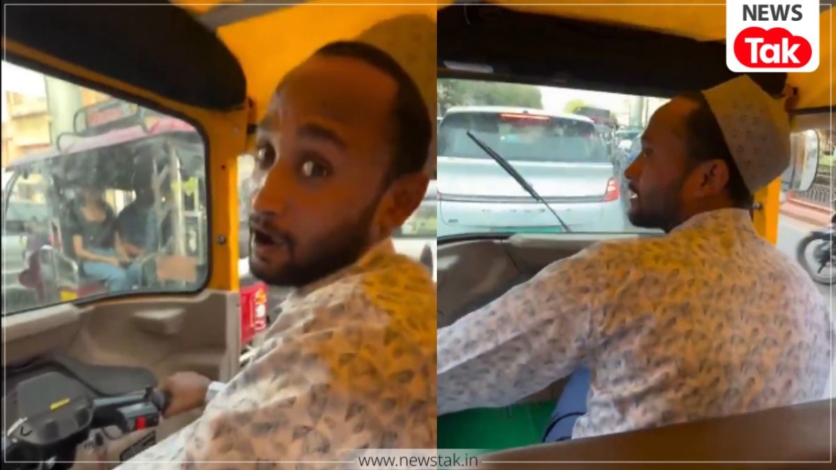 Jaipur auto driver viral video