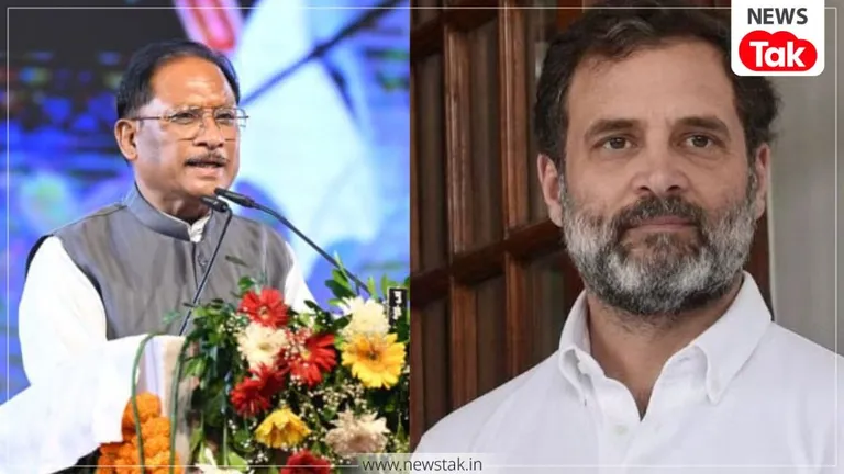 नक्सलवाद पर राहुल गांधी की भूमिका संदिग्ध, देश जवाब चाहता है- मुख्यमंत्री विष्णुदेव साय NewsTak