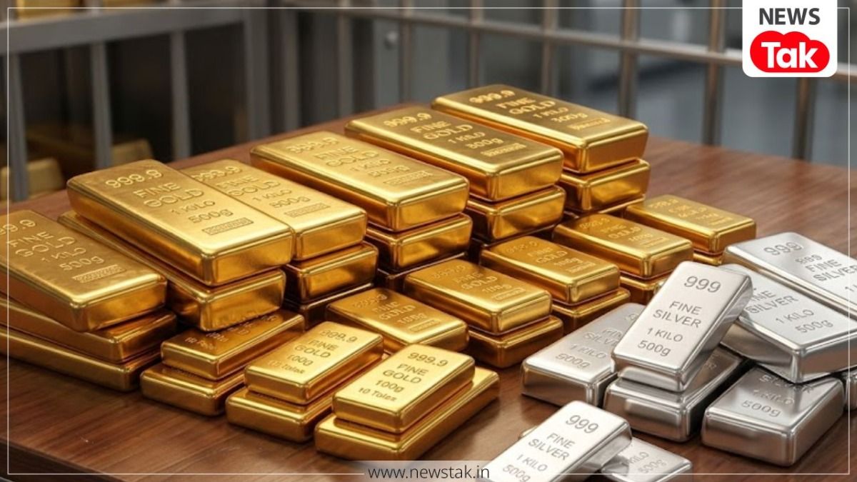 Gold Silver Price today: औंधे मुंह गिरा सोने-चांदी का भाव, देखें लेटेस्ट प्राइस NewsTak