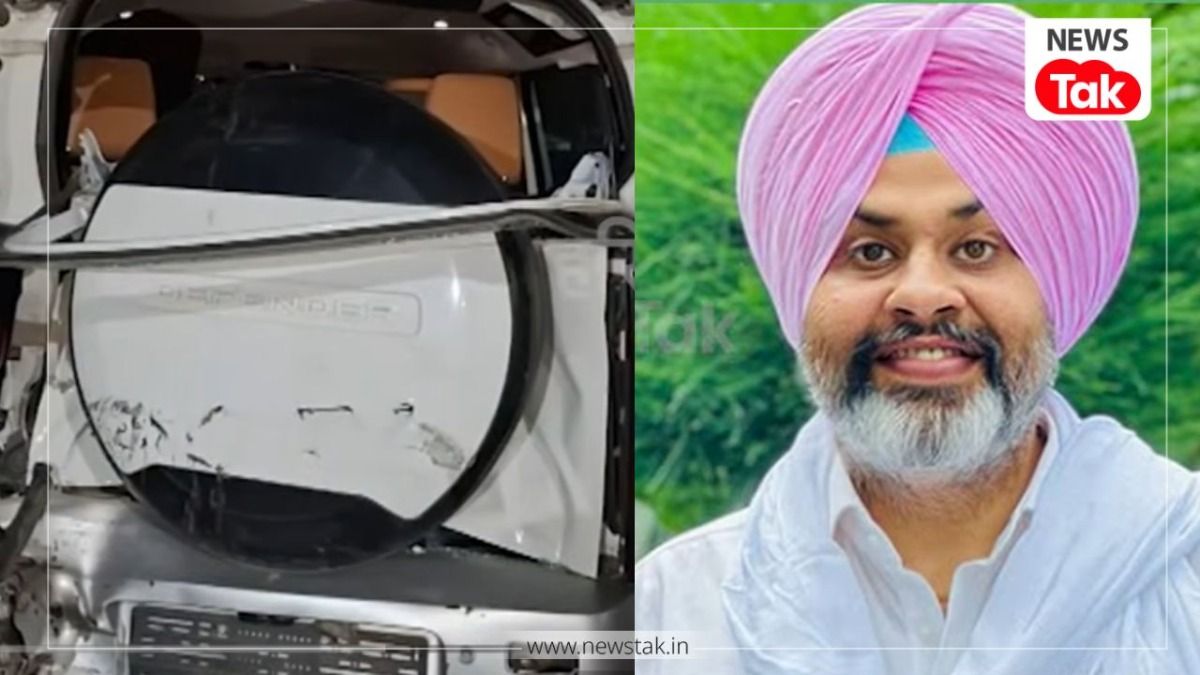 कांग्रेस नेता खुशबाज जाटान और उनके ड्राइवर की सड़क हादसे चली गई जान, उनके डिफेंडर का हो गया ये हाल हरियाणा न्यूज