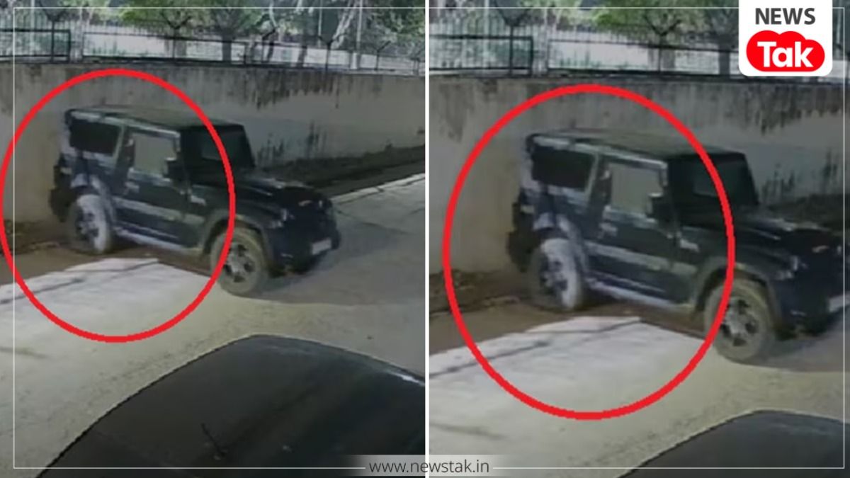 पार्किंग के दौरान बस छोटी सी एक गलती…और फिर Thar गाड़ी ने ले ली दादी की जान, CCTV में कैद पूरी घटना, देखें वीडियो Thar car accident video