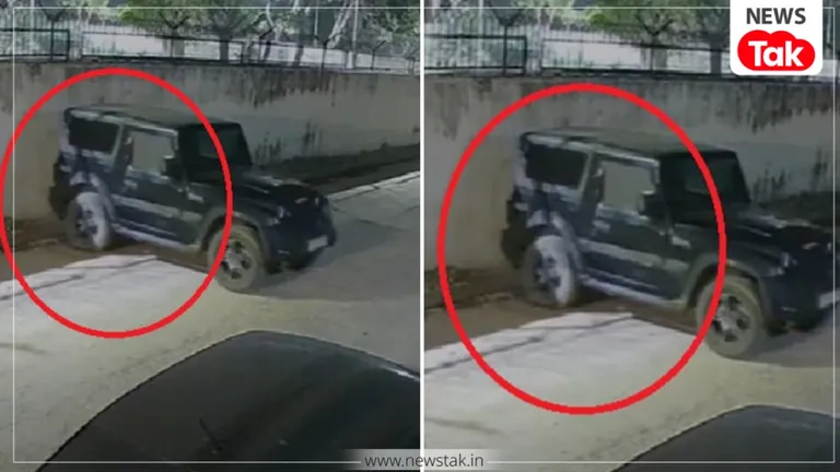 पार्किंग के दौरान बस छोटी सी एक गलती…और फिर Thar गाड़ी ने ले ली दादी की जान, CCTV में कैद पूरी घटना, देखें वीडियो Thar car accident video