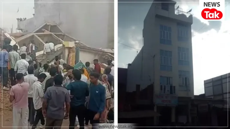 मध्य प्रदेश: अनूपपुर में चार मंजिला होटल ढहा, एक की मौत, कई लोगों के दबे होने की आशंका MP