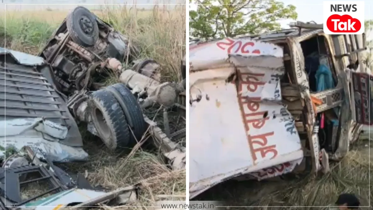 हापुड़ में भीषण हादसा