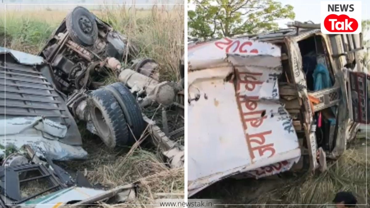 हापुड़ : शादी की खुशियां मातम में बदली... बस और ट्रक की आमने सामने हुई टक्कर, हादसे में दूल्हे के पिता समेत 6 की मौत, कई घायल हापुड़ में भीषण हादसा