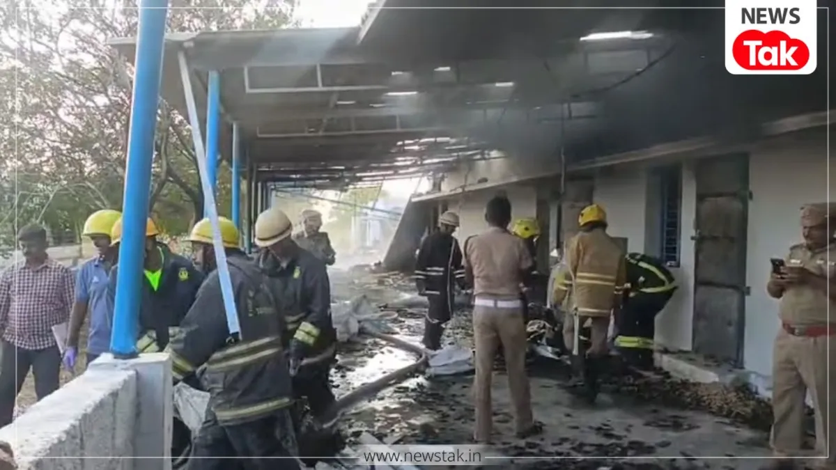 धमाका इतना भीषण था कि आसपास की इमारतें भी क्षतिग्रस्त हो गईं. (Photo: Screengrab)