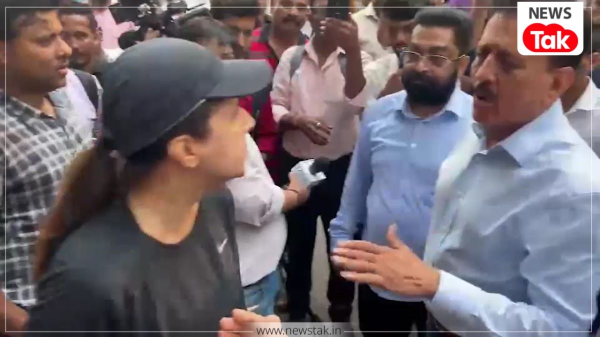  मुंबई में ट्रैफिक जाम में फंसी महिला का फूटा गुस्सा 