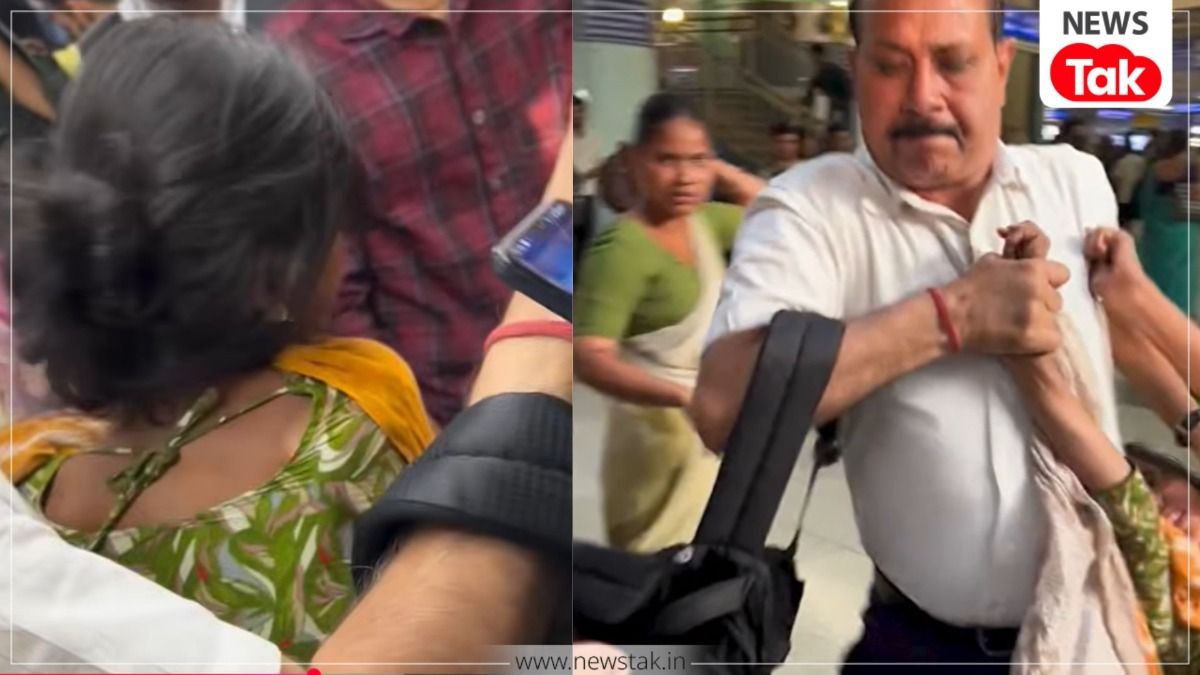 Delhi Metro Viral Video: राजीव चौक पर जेबकतरी रंगे हाथों पकड़ी गई, यात्री ने भागते वक्त दबोचा और फिर दिल्ली मेट्रो वायरल वीडियो