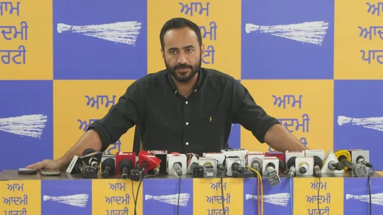 आप' नेताओं के घर पर ED-सीबीआई की रेड करवाकर अमित शाह पार्टी तोड़ने की कर रहे कोशिश: मीत हेयर NewsTak