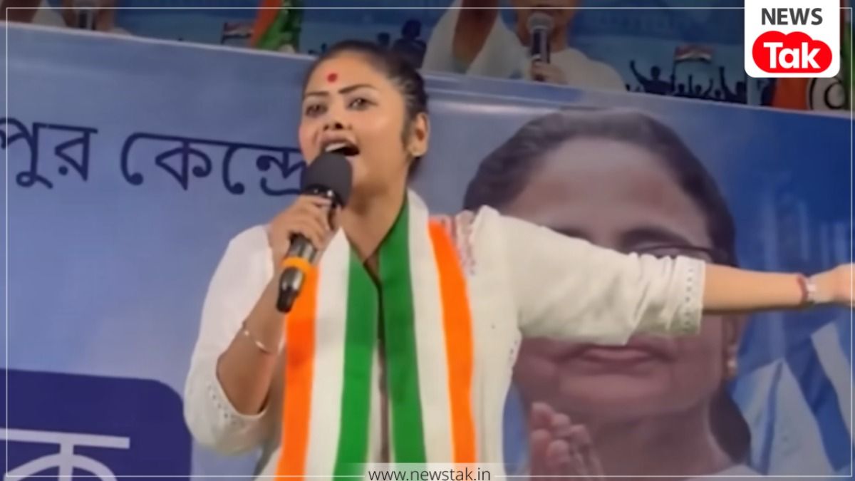 सयानी घोष का 'सर्वधर्म' अवतार! चुनावी मंच पर पढ़ी हनुमान चालीसा और गुरुवाणी, वीडियो ने सोशल मीडिया पर मचाया तहलका Sayani Ghosh viral video