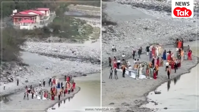 वेडिंग डेस्टिनेशन के नाम पर श्मशान घाट में शादी! अल्मोड़ा से चौंकाने वाला मामला आया सामने, देखें वायरल वीडियो Almora Shamshan Ghat Wedding Viral Video