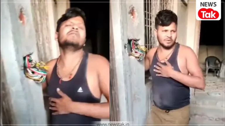 ग्वालियर: चोरी करने आया था शातिर चोर, खिड़की की जाली में ऐसा फंसा हाथ कि रात भर खड़ा रहा 'स्टैच्यू' बनकर...देखें वीडियो Gwalior Viral Video
