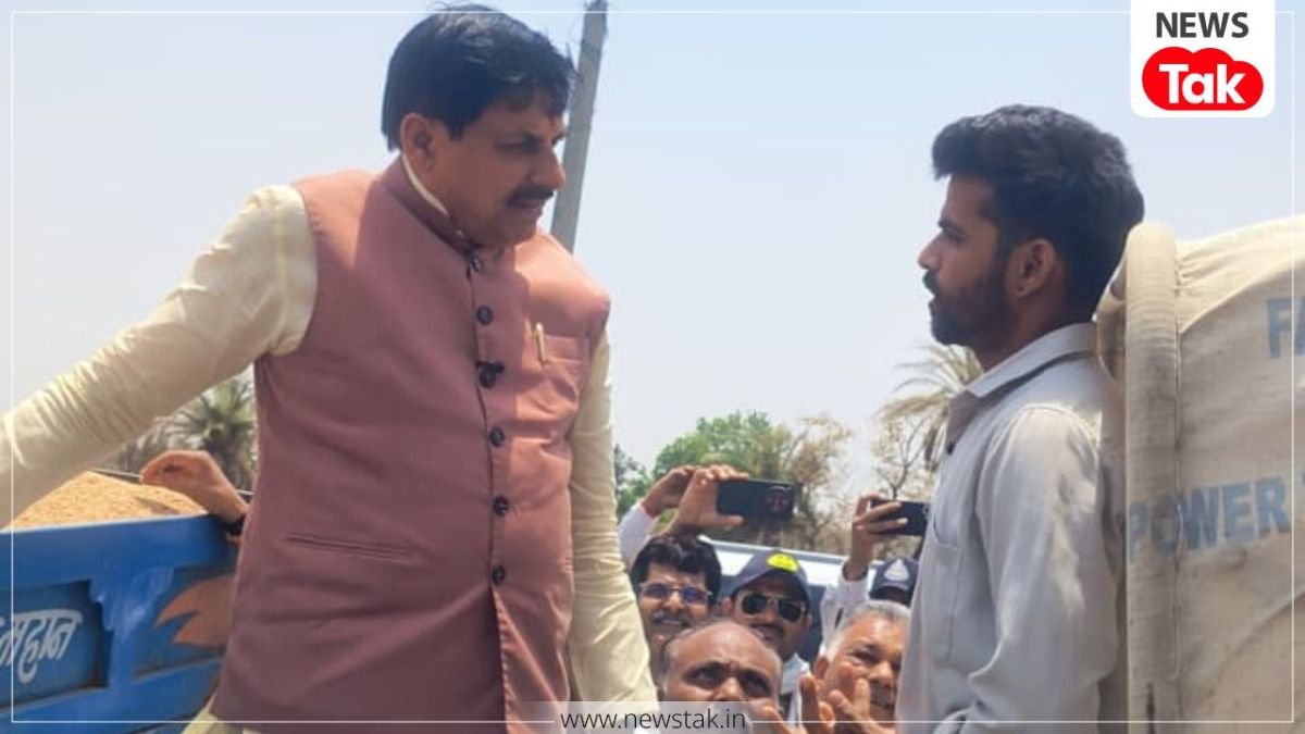 ट्रॉली पर चढ़े, किसानों से किसानों वाले अंदाज मिले, सीएम मोहन यादव की ये तस्वीर हो रही वायरल NewsTak