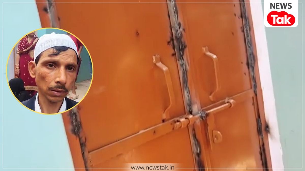 जालौन में शादी का न्योता नहीं मिलने पर भड़के चाचा, वेल्डिंग मशीन से सील कर दिया घर का दरवाजा, फिर ऐसे हुई दुल्हन की एंट्री jalaun