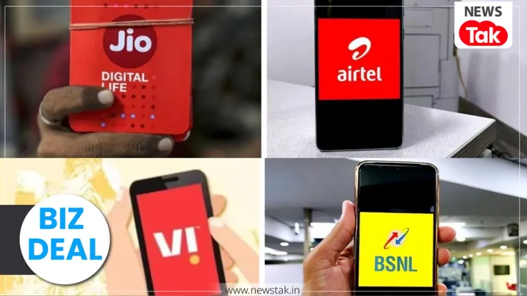 BIZ DEAL: सिम एक्टिव रखने का खर्च पहुंचा आसमान पर!जानें एयरटेल, जियो, वीआई और बीएसएनएल में से किसका प्लान है सबसे सस्ता Cheapest SIM Recharge Plan