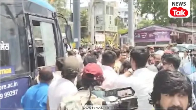 इंदौर में BJP नेता को महिला पुलिस अधिकारी ने जड़ा थप्पड़, फिर मचा जबरदस्त बवाल, जानें पूरा मामला इंदौर न्यूज