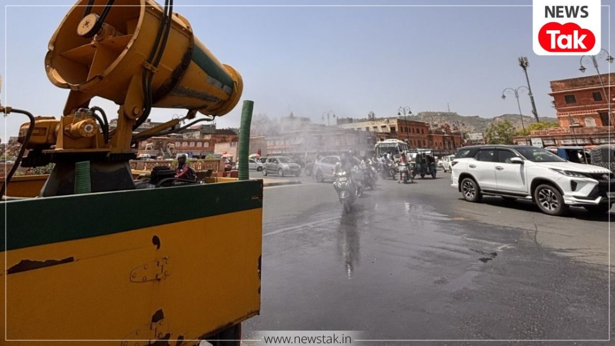 Rajasthan weather update : चित्तौड़गढ़ में भयंकर गर्मी से हाहाकार, जयपुर में भी पारा 43 डिग्री के पार NewsTak