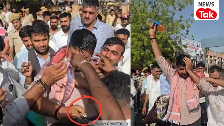 बाड़मेर में भारी बवाल: MLA रविंद्र सिंह भाटी ने खुद पर छिड़का पेट्रोल! कलेक्ट्रेट पर पुलिस का बल प्रयोग, मजदूरों को पीटा; जानें गिरल विवाद का पूरा मामला NewsTak