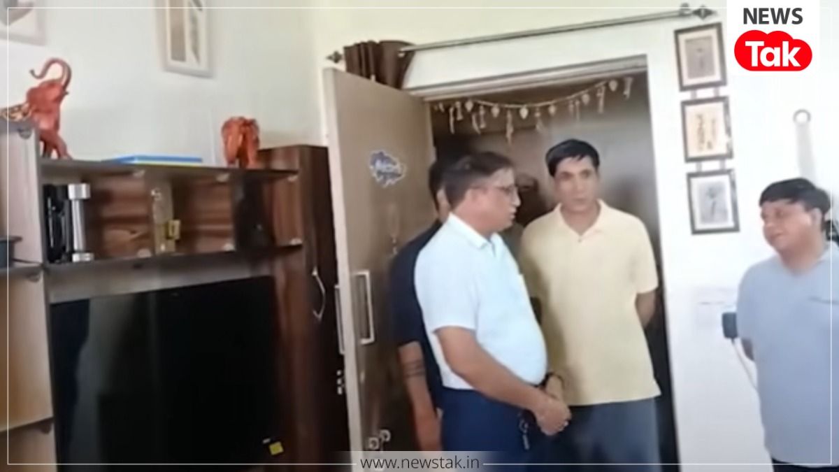 'कूरियर बॉय' बनकर आया लुटेरा, बच्चे की गर्दन पर चाकू रख मां को बांधा; भिवाड़ी की पॉश सोसाइटी में लाखों की सनसनीखेज डकैती bhiwadi
