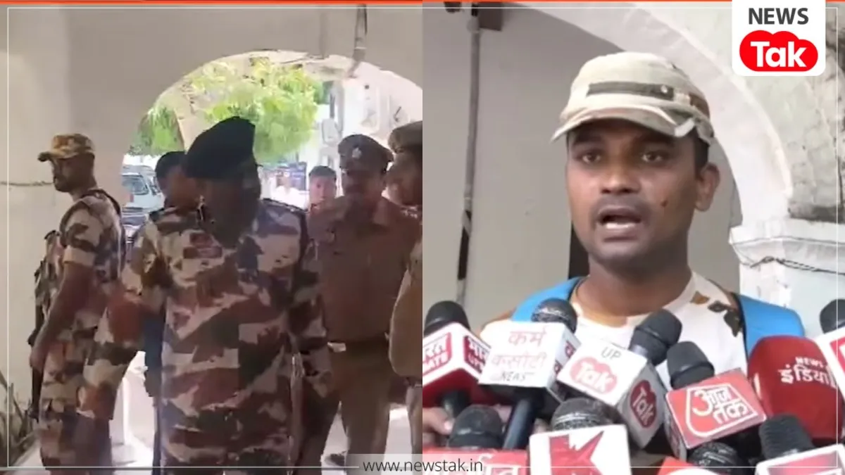 कानपूर ITBP जवानों ने पुलिस कमिश्नर दफ्तर को घेरा