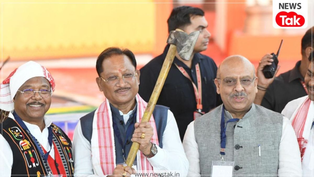 लाल किला मैदान से गूंजा जनजातीय गौरव का स्वर, राष्ट्रीय जनजाति समागम में बोले विष्णुदेव साय- जनजातीय समाज दुनिया को सिखा सकता है प्रकृति संग विकास NewsTak
