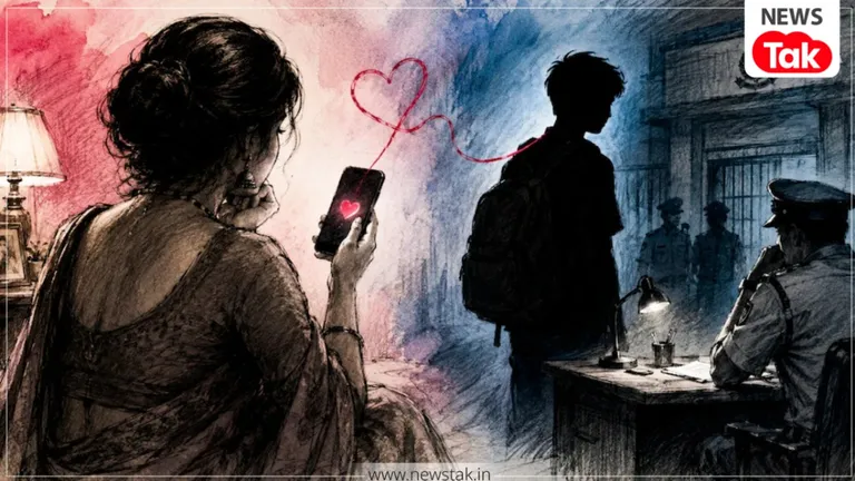 14 साल के लड़के पर फिदा हुई 4 बच्चों की मां, इंस्टाग्राम से शुरू हुआ प्यार पहुंचा थाने...फिर पता चली पूरी कहानी Maharajganj Viral News