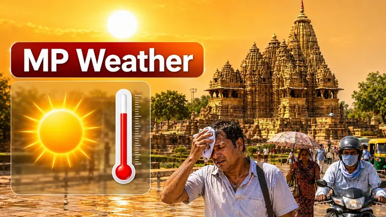MP Weather: मध्य प्रदेश में मौसम का डबल अटैक; 12 जिलों में भीषण लू का रेड अलर्ट तो इन इलाकों में आंधी-बारिश की चेतावनी MP Weather