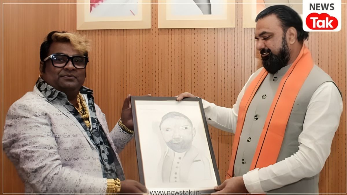 सीएम सम्राट चौधरी को स्केच गिफ्ट कर चर्चा में आए संजीव श्रीवास्तव कौन हैं? शुरू हुई ट्रोलिंग तो उठा लिया बड़ा कदम Samrat Choudhary Viral Sketch