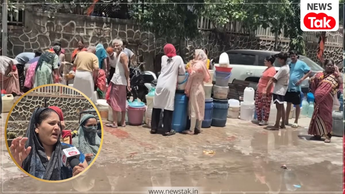 दिल्ली में बूंद-बूंद को तरसे फ्लैट अलॉटी, गुस्साए लोग बोले- 'इससे अच्छी तो हमारी झुग्गी थी' Delhi Water Crisis