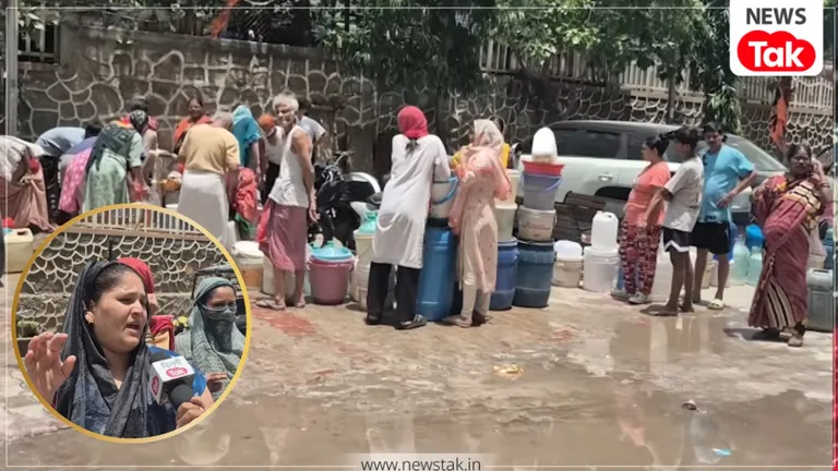 दिल्ली में बूंद-बूंद को तरसे फ्लैट अलॉटी, गुस्साए लोग बोले- 'इससे अच्छी तो हमारी झुग्गी थी' Delhi Water Crisis