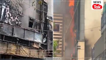 Delhi Malviya Nagar Fire दिल्ली के मालवीय नगर में रेस्टोरेंट में भीषण आग,