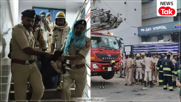 बिहार: मुजफ्फरपुर प्रसाद अस्पताल में भीषण आग, कई मौतें, ICU में जलते मरीजों को छोड़ भागा स्टाफ! Muzaffarpur Hospital Fire