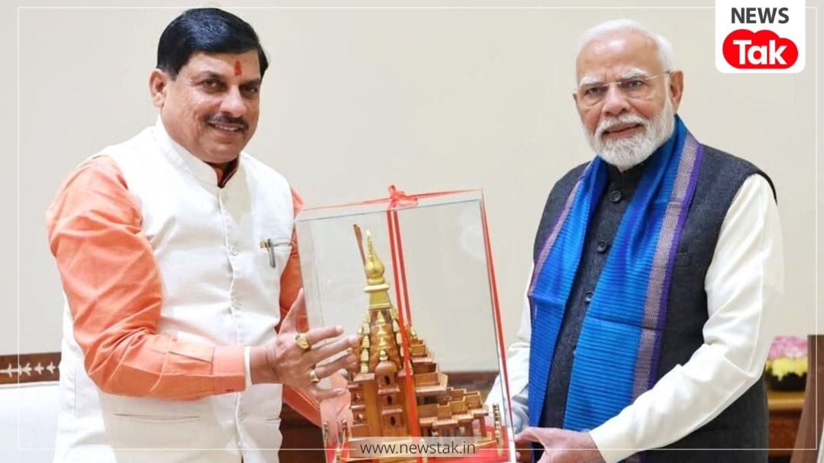 मोहन यादव- पीएम नरेंद्र मोदी 