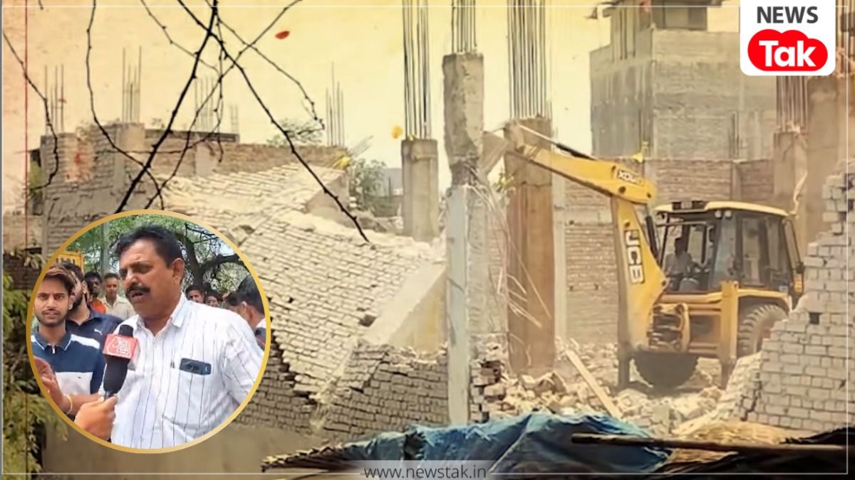 Delhi Bulldozer Action