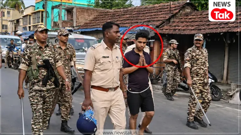 कभी हाथ जोड़ तो कभी कान पकड़े...TMC नेता जहांगीर खान का नंगे पैर परेड करते हुए वीडियो आया सामने Jahangir Khan Viral Video