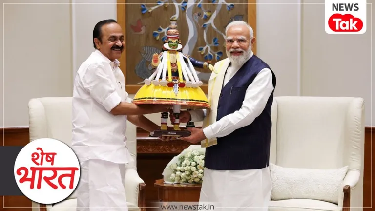 Shesh Bharat: मास्टरस्ट्रोक! PM श्री योजना मानकर भी खेल गए वीडी सतीशन, ₹1400 करोड़ का फंड भी मिला और केंद्र के हाथ भी Shesh Bharat