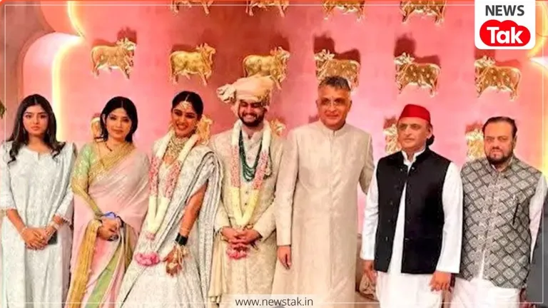 मुंबई में दिखा अखिलेश यादव का जलवा, सुप्रिया सुले की बेटी की शादी में पत्नी डिंपल और बेटी अदिति संग पहुंचे सपा चीफ आखिलेश यादव