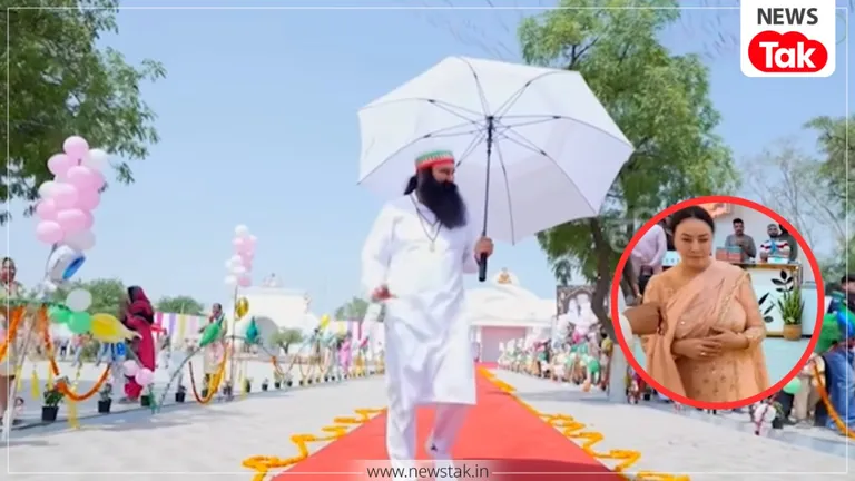 सालों बाद कैमरे पर एक साथ दिखे राम रहीम और हनीप्रीत, सिरसा डेरे का नया लुक देखकर रह जाएंगे हैरान! Honeypreet Ram Rahim