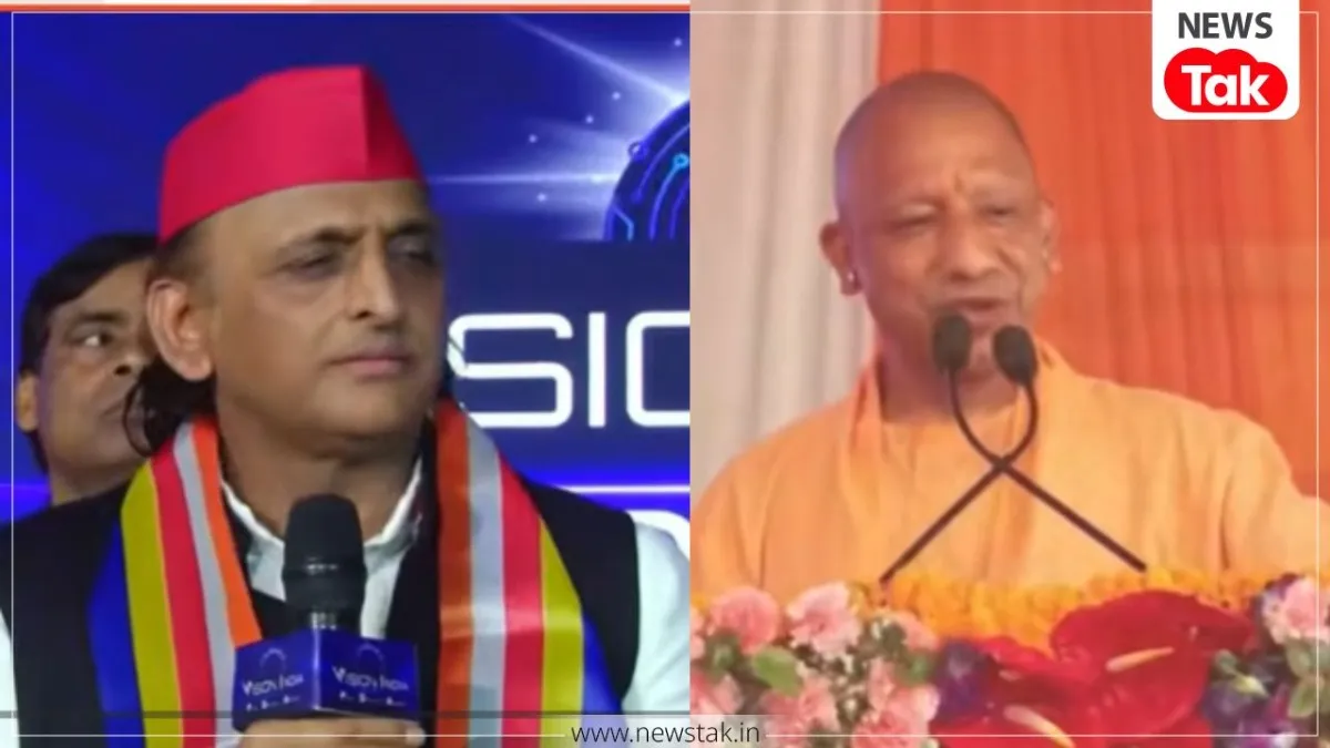 योगी आदित्यनाथ और अखिलेश यादव 