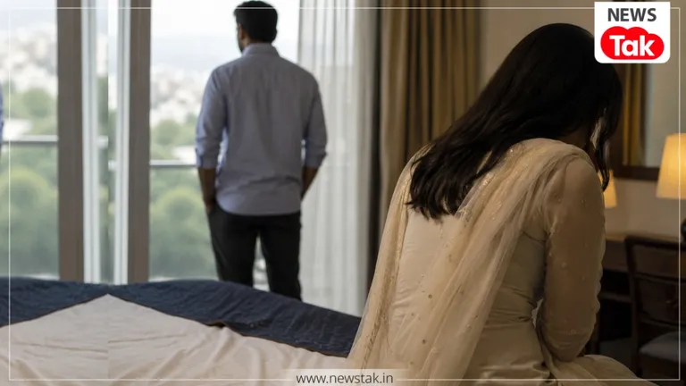 नोएडा: हनीमून मनाकर लौटी दुल्हन पहुंची थाने, फिर पुलिस को सुनाई दर्दभरी कहानी, बताई पति की एक-एक हरकत नोएडा: हनीमून से लौटते ही पत्नी पहुंची थाने (सांकेतिक तस्वीर)