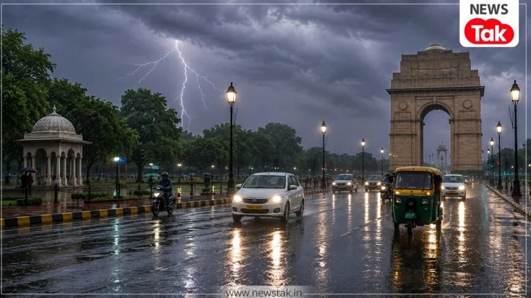 दिल्ली में झमाझम बारिश और 50 KM की रफ्तार से चलेंगी हवाएं! मौसम विभाग ने 7 जुलाई को सभी जिलों में जारी किया येलो अलर्ट दिल्ली 7 जुलाई को में बारिश का येलो अलर्ट जारी