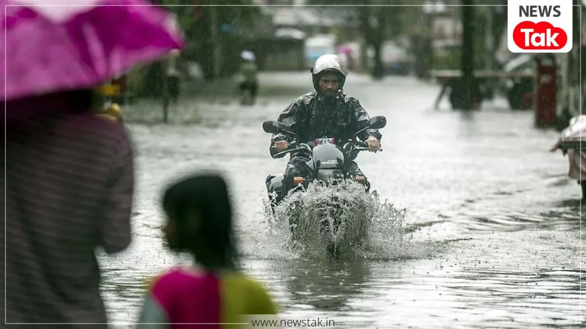 मध्य प्रदेश के 32 जिलों में बारिश 