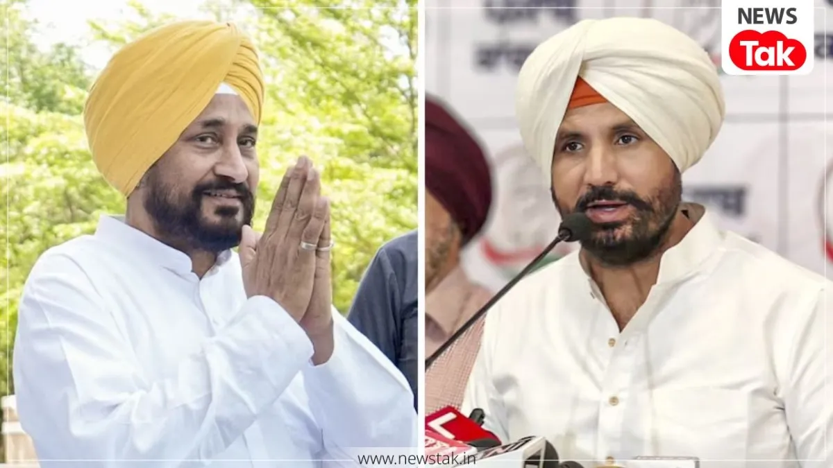  चरणजीत सिंह चन्नी और अमरिंदर सिंह राजा वड़िंग.