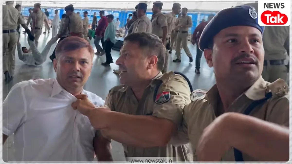 RPF जवानों और रेल अधिकारी के बीच हाथापाई