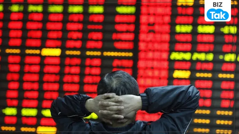Share Market : ईरान तनाव से सहमा शेयर बाजार, सेंसेक्स-निफ्टी में बड़ी गिरावट. निवेशकों के करीब 3 लाख करोड़ रुपये डूबे. NewsTak