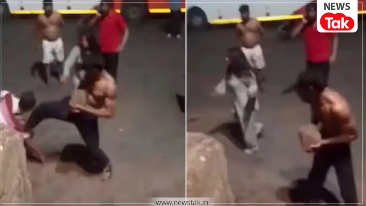 Delhi Tourists Fight Video